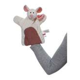 NICI - Mon Premier Jouet en Peluche Souris 2en1 - Jouets d'Activité pour Bébé